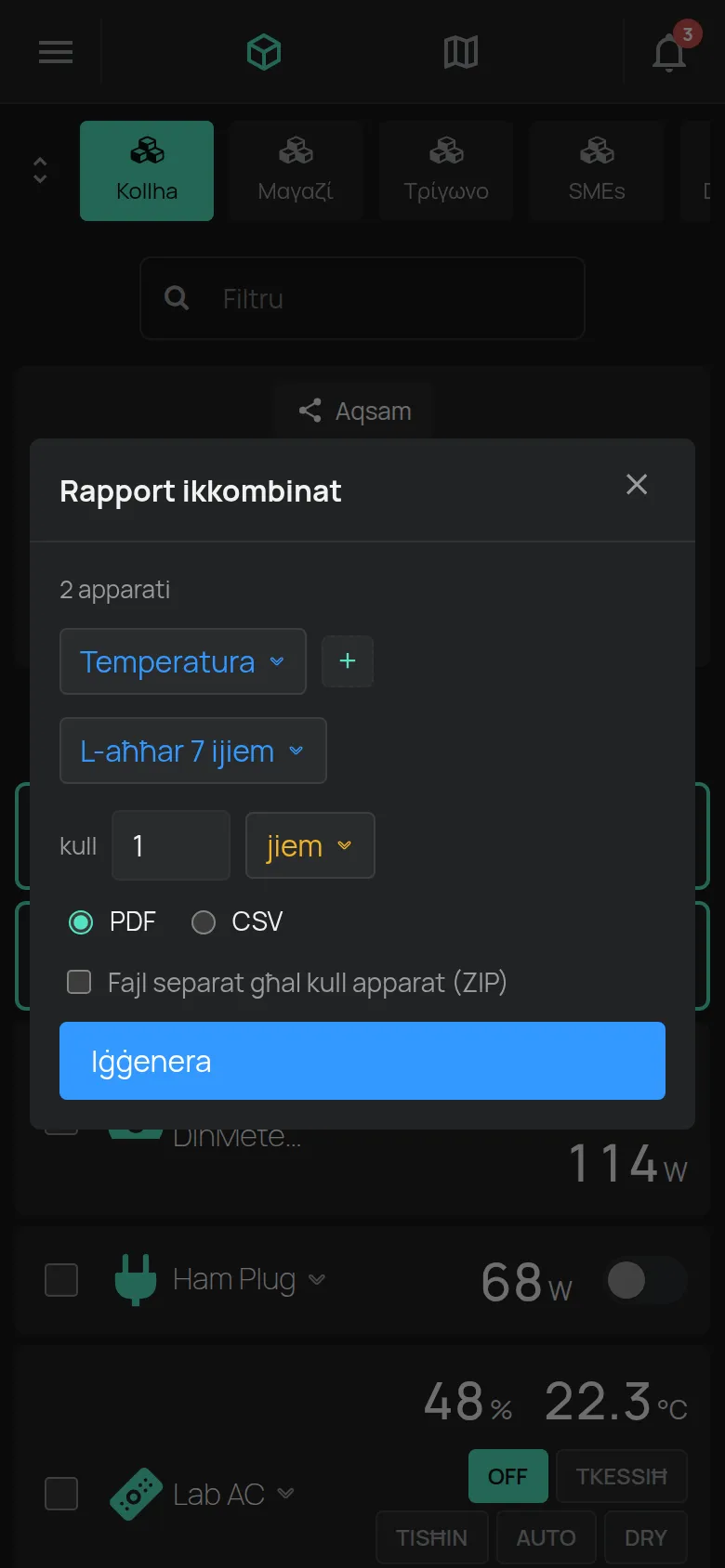 It-tieqa Rapport ikkombinat